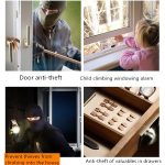 MC-02 Haushaltstür und Fenster Diebstahlsicherung Alarm Fernbedienung Wireless tür Magnetalarm – Bild 8