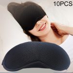 10 PCS Bamboo Charcoal Atmungsaktives Gewebe Mesh Sleeping Soft Eye Mask