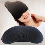 10 PCS Bamboo Charcoal Atmungsaktives Gewebe Mesh Sleeping Soft Eye Mask – Bild 5