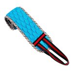 2 PCS doppelseitiges Bürsten zurück Peeling Badetuchriemen Bad Werkzeug, zufällige Farbabgabe – Bild 2