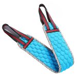 2 PCS doppelseitiges Bürsten zurück Peeling Badetuchriemen Bad Werkzeug, zufällige Farbabgabe – Bild 3