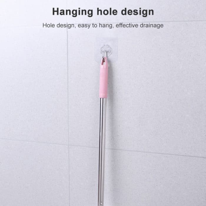 Edelstahl-Toilettenbürste mit langem Griff, WC-Reinigungsbürste, Triangle Shape Base, Diamond Shape Base – Bild 7
