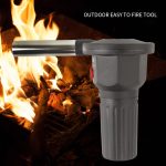 Outdoor Electric Drum Fan BBQ Tragbarer Grill-Haartrockner – Bild 5