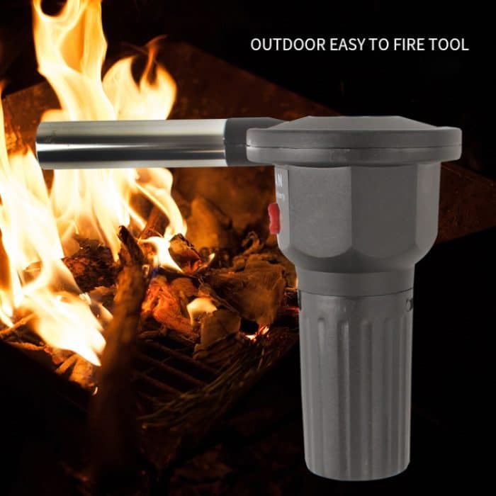 Outdoor Electric Drum Fan BBQ Tragbarer Grill-Haartrockner – Bild 5