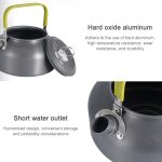 0,8 l tragbare Outdoor-Bergsteigen-Picknick-Aluminium-Teekanne, Wasserkocher, Kaffeekanne, 0.8L – Bild 4