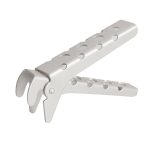 Outdoor-Picknick-Grill-Topfzange aus Aluminiumlegierung mit Verbrühungsschutz