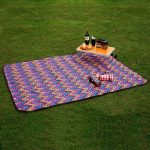 140x200 CM Camping Camping Feuchtigkeitsbeständige Outdoor-Picknickmatte Strandmatte, 200x140cm Purple, 200x140cm Red