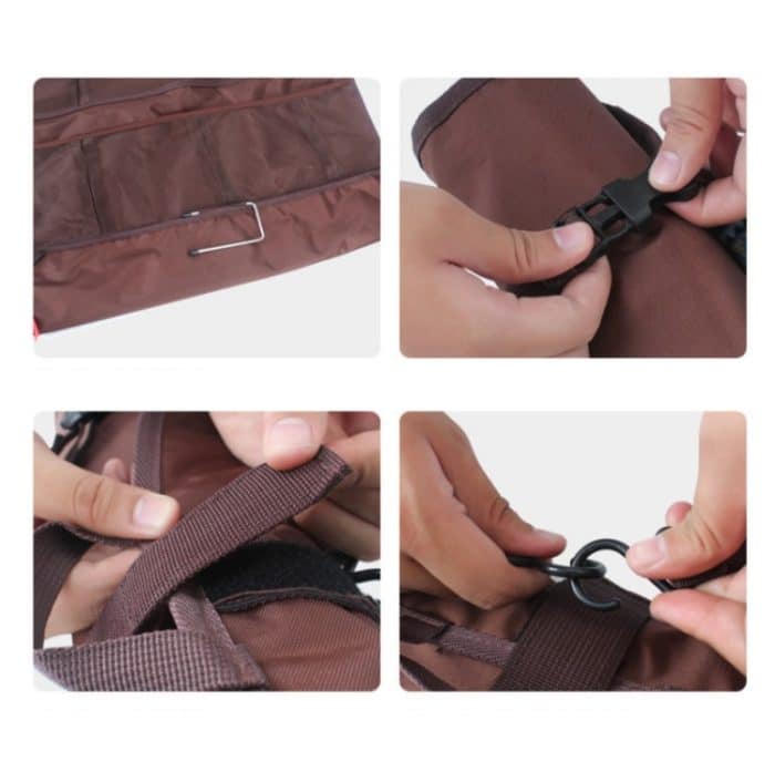 CLS Outdoor Multifunktionale Aufbewahrung Tragbare Hängetasche Zeltaufbewahrung Mesh Bag – Bild 5