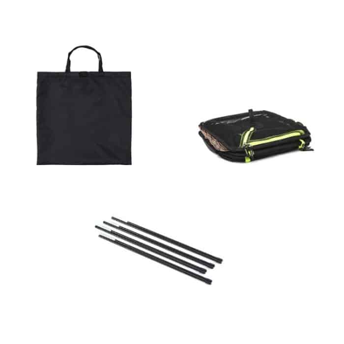 Outdoor Folding Trocknen Net Vier-Schicht Lagerung Korb Lagerung Korb Camping Trocknen Fisch Trocknen Net Rack Hängenden Korb, Four-Layer Storage Basket(Red), Four-Layer Storage Basket(Green) – Bild 6