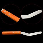 15 cm Edelstahl-Cremespatel, Kuchen-Seidenblumenschaber, Backwerkzeug, 4 inch Flower Scraper – Bild 3