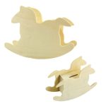 Lovely Child DIY Holz-Trojaner-Sparschwein, 14.8x11cm – Bild 3