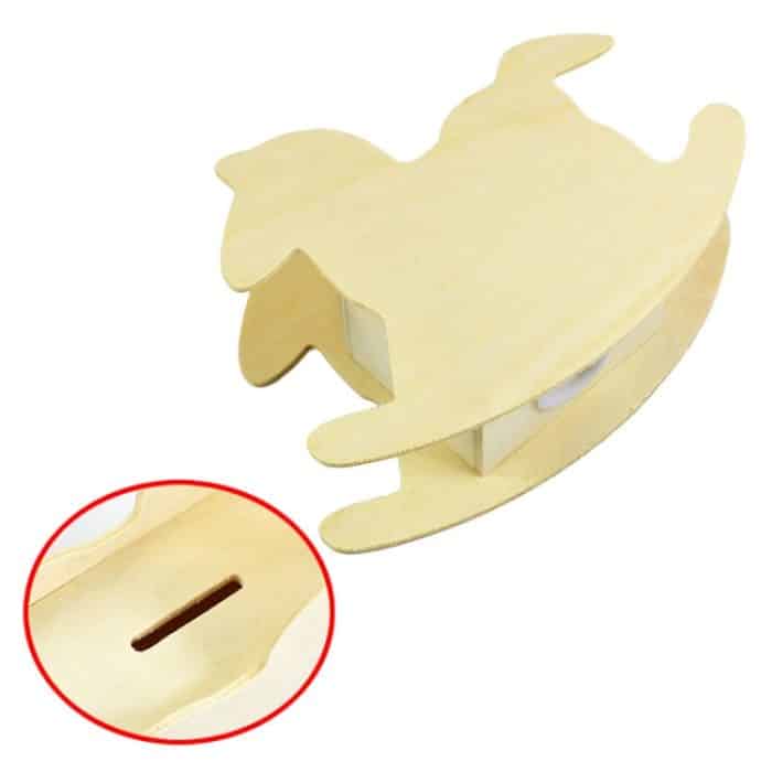 Lovely Child DIY Holz-Trojaner-Sparschwein, 14.8x11cm – Bild 4