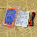 A830L Schutz Leuchtmittel Mehrzweck-Kapazitätsmesser Digitalmultimeter – Bild 5