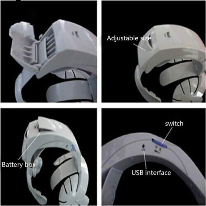 Elektrische Kopfmassage zur Entspannung des Gehirns, Akupunkturpunkte, Stressabbau-Massagegerät – Bild 2