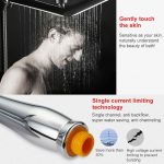 Chrom Duschkopf aus Messing an der Wand – Bild 6