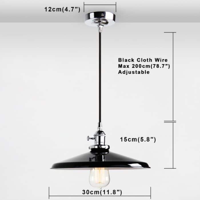 Retro-Kronleuchter für kreatives Persönlichkeits-Dachgeschoss-Arbeitszimmer, without Light Bulb, with 4W LED Light Bulb – Bild 3