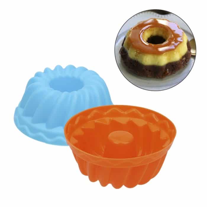 12 Stück Fadenform Backen Geleeform Silikon Pudding Cupcake Muffin Donut Form – Bild 5