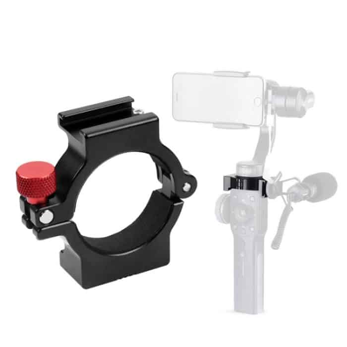 Hot Shoe -Adapter -Ring -Mikrofonhalterung für Zhiyun glatt 4 Griff Stabilisator Rode – Bild 1