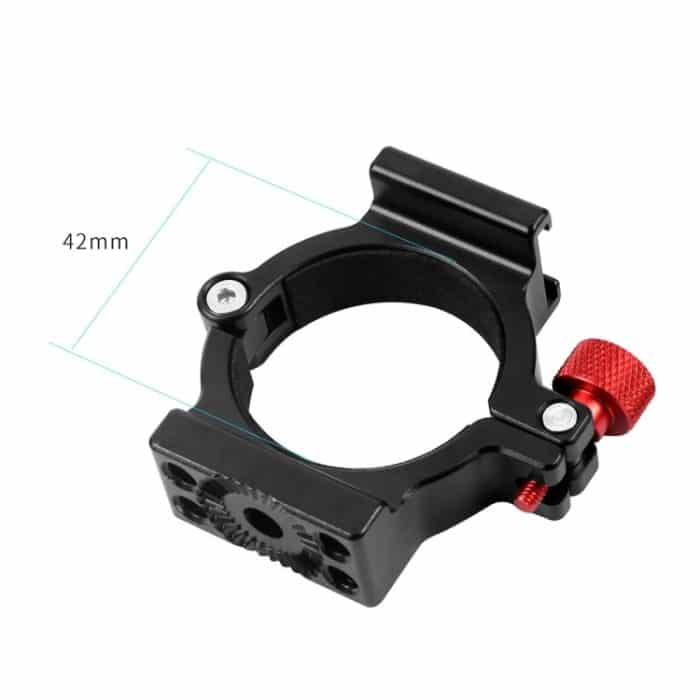 Hot Shoe -Adapter -Ring -Mikrofonhalterung für Zhiyun glatt 4 Griff Stabilisator Rode – Bild 3