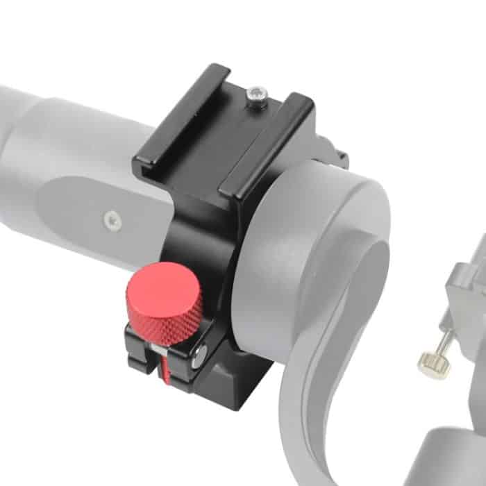 Hot Shoe -Adapter -Ring -Mikrofonhalterung für Zhiyun glatt 4 Griff Stabilisator Rode – Bild 6