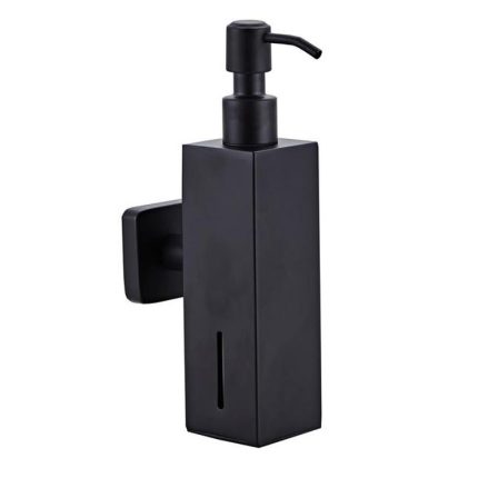 Manueller Seifenspender aus Edelstahl 304 zur Wandmontage, Square Wall-mounted, Round Wall-mounted, Square Table Top, Round Table Top