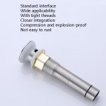 Einfacher Waschbecken-Abfluss, Toiletten-Badezimmer-Deodorant-Abfluss, 81901, 81904, 81907, 81909, 81912-2, 81914, 81914-1, 81916, 81917, 81917-2 – Bild 4