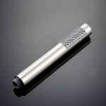 Dreiteiliger Anzug Badezimmer Wassersparende Druckbeaufschlagung Edelstahl-Rundstange Handdüse Duschkopf – Bild 4