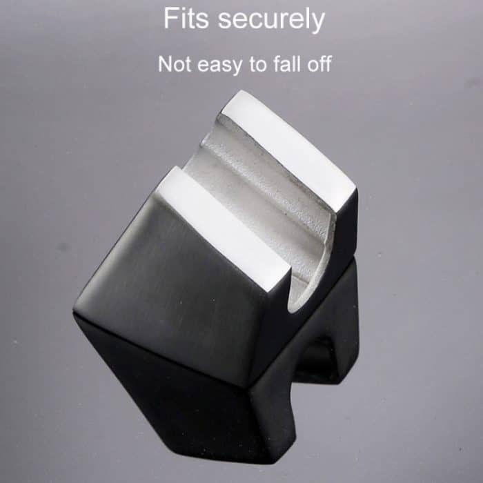 Dreiteiliger Anzug Badezimmer Wassersparende Druckbeaufschlagung Edelstahl-Rundstange Handdüse Duschkopf – Bild 5