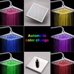 7 Farben Ersatzdusche LED Automatischer Badezimmerduschkopf – Bild 6