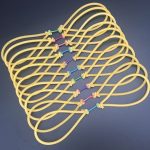 2 PCS Outdoor Elastic Rubber Band zum Angeln