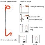 3 PCS Outdoor Camping S-Typ Multifunktionshaken Metall Zweiwege-Aufhängehaken Für Camping Zelt Licht Hängende Dampfleuchte – Bild 3