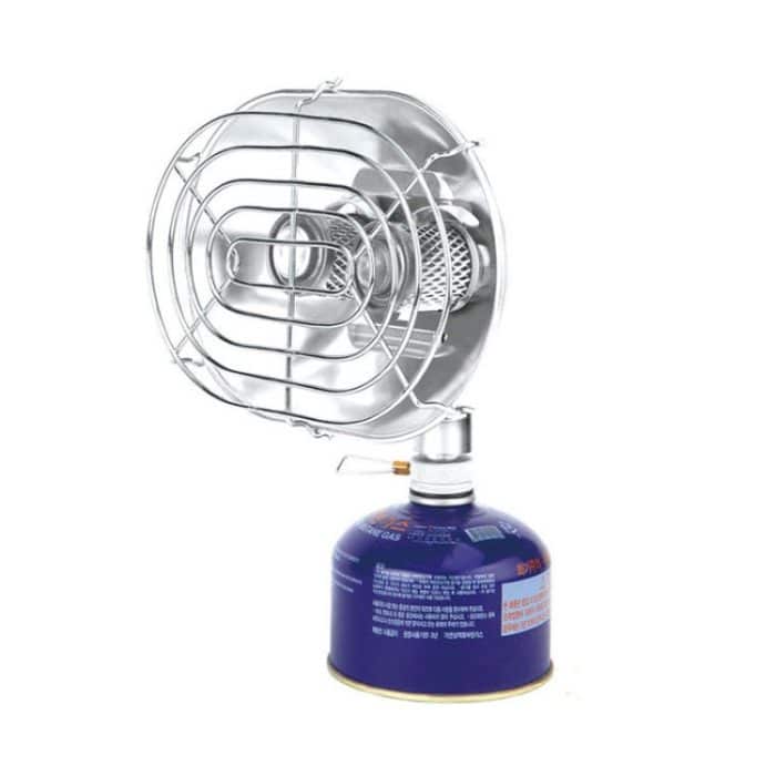 BRS-H22 Camping im Freien Doppelkopf-Gasheizofen Angelheizung Backofen ohne Gasflasche – Bild 1