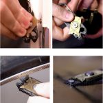 20 in 1 Edelstahlschlüssel-Schraubendreher Kreatives Roulette Multifunktionales Kombinationswerkzeug Outdoor Survival Tool – Bild 6