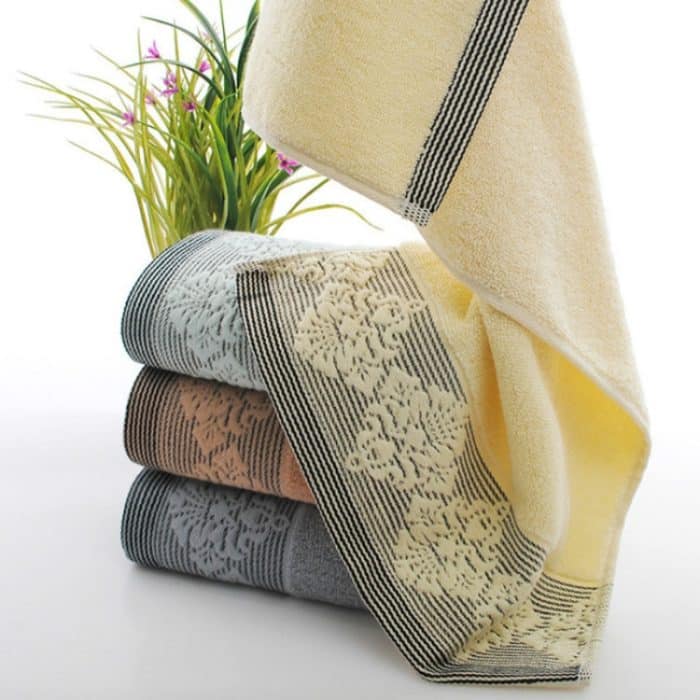 Saugfähiges Handtuch, Gesichtshandtuch, Badezimmer, dickes, weiches Tuch, Wischtuch, 35x75cm – Bild 4