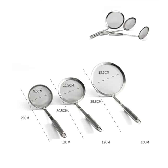 Edelstahl-Koffer für Fruchtsaft, Sojamilch, Öl, Hot Pot, Mehl, Bodensatz, Filter, Fettleck, 10cm, 12cm, 16cm – Bild 8