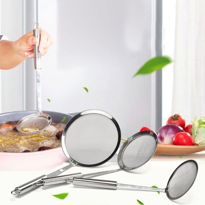 Edelstahl-Koffer für Fruchtsaft, Sojamilch, Öl, Hot Pot, Mehl, Bodensatz, Filter, Fettleck, 10cm, 12cm, 16cm – Bild 9