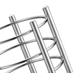 304 Edelstahl Essstäbchen Käfig Abfluss Rack-Messer-Gabel-Aufbewahrungsbehälter Küche Zubehör Chopsticks Box – Bild 3