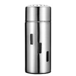 Saucengläser aus Edelstahl, Chili-Gläser, Barbecue-Gewürzbox, Gewürzglas-Set, Small Hole, Large Hole, Mesh  Hole – Bild 2