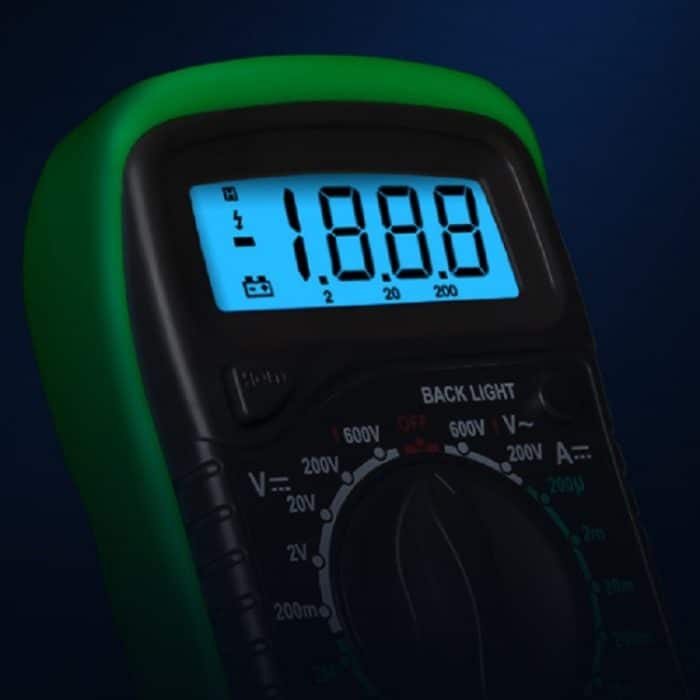 Tragbares Hand-Digitalmultimeter-Strom- und Spannungstestmessgerät XL830L – Bild 4
