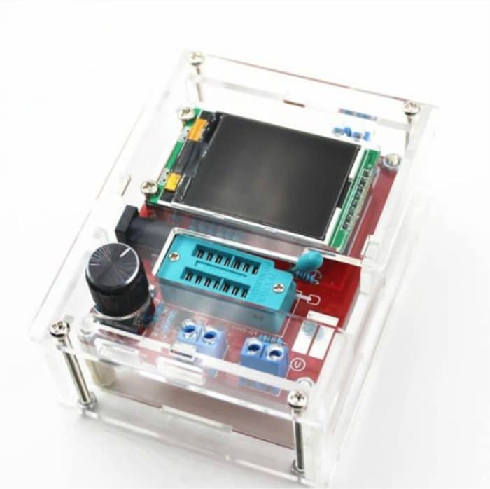 GM328 Transistortester Frequenztester, Red English, Black English, Black Russian – Bild 4