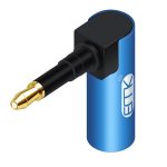 3 PCS EMK Glasfaseradapter Audioadapter Quadratischer Anschluss zum runden Anschluss Konvertierungskopf