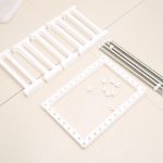 Edelstahl Doppelschicht verstellbar Teleskop Waschbecken Regal Geschirr Gewürz Küchenregal – Bild 5