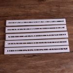 5 PCS Russische Buchstaben Fondant Formen Embosser Zucker Handwerk Alphabet Formen Kuchen Dessert Dekor DIY Backformen Werkzeuge, 24x2.6x0.6cm – Bild 5