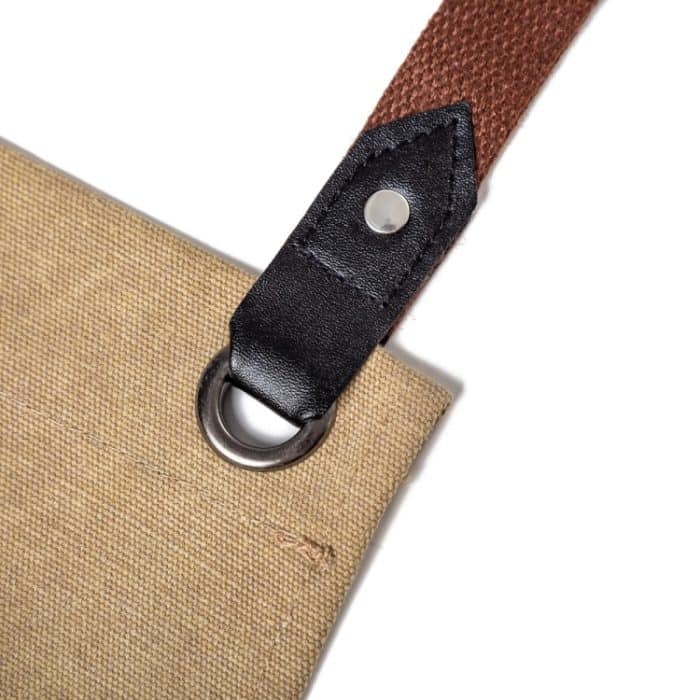 Schürze aus gewaschenem Segeltuch, Koch, Café, Shop, Grill, Friseurschürzen – Bild 6