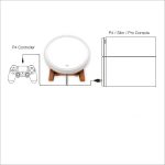 DOBE TP4-1761 Spiel Drum Universal Wired Spiel Taiko für PS4 / Slim / Pro – Bild 4