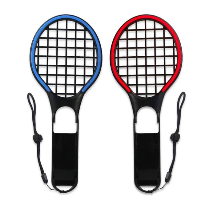 TBD03954387.jpg Dobe Bunter Tennisschläger Kleine Griff Zwei Farbsport Tennisschläger für Schalter – Bild 1