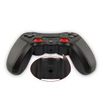 Gummierter kabelloser Gamecontroller-Bluetooth-Griff für PS4-Host – Bild 6