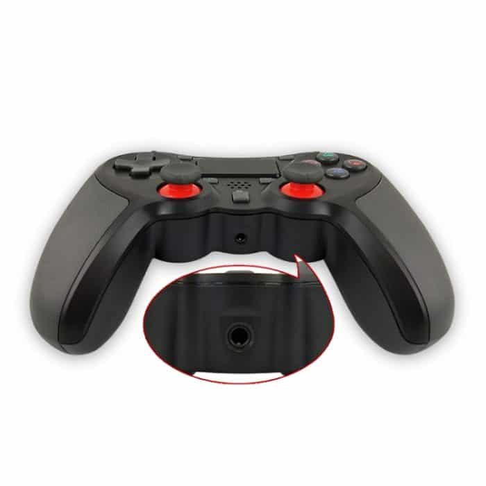 Gummierter kabelloser Gamecontroller-Bluetooth-Griff für PS4-Host – Bild 6