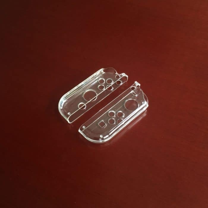 Transparente PC-Schutzabdeckung Griff Crystal Case für Switch Game Controller – Bild 2