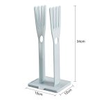 Tragbarer Handschuh-Trockenständer, Küchen-Aufbewahrungsregal, Desktop-Entwässerungs-Aufbewahrungsregal – Bild 2